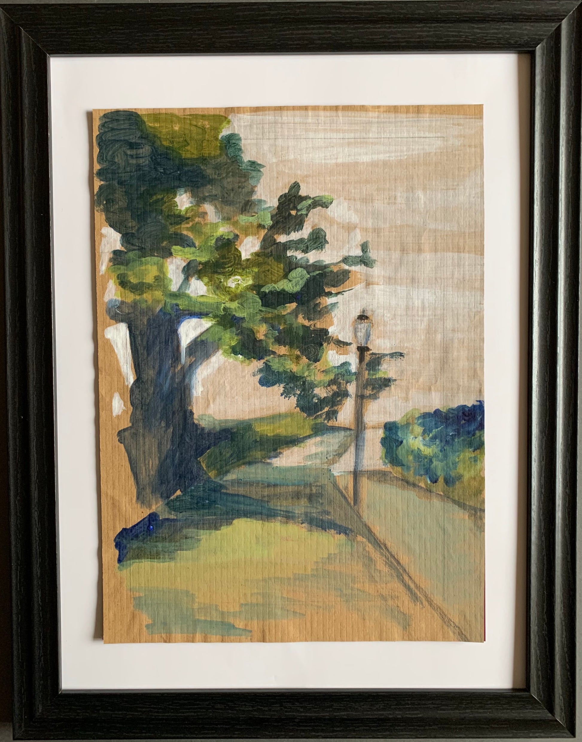 hand painted landscape local artist