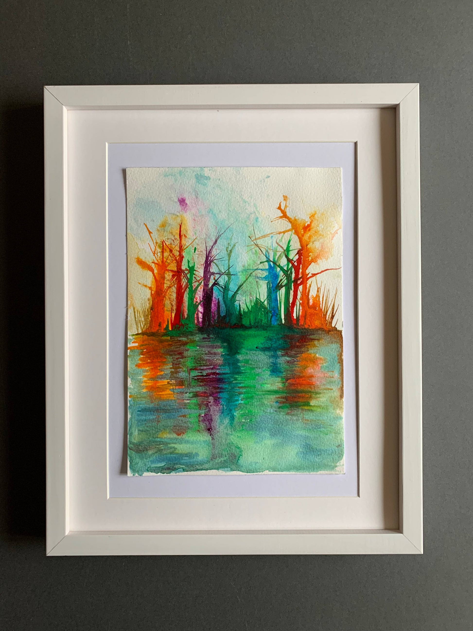 modern hand painted art